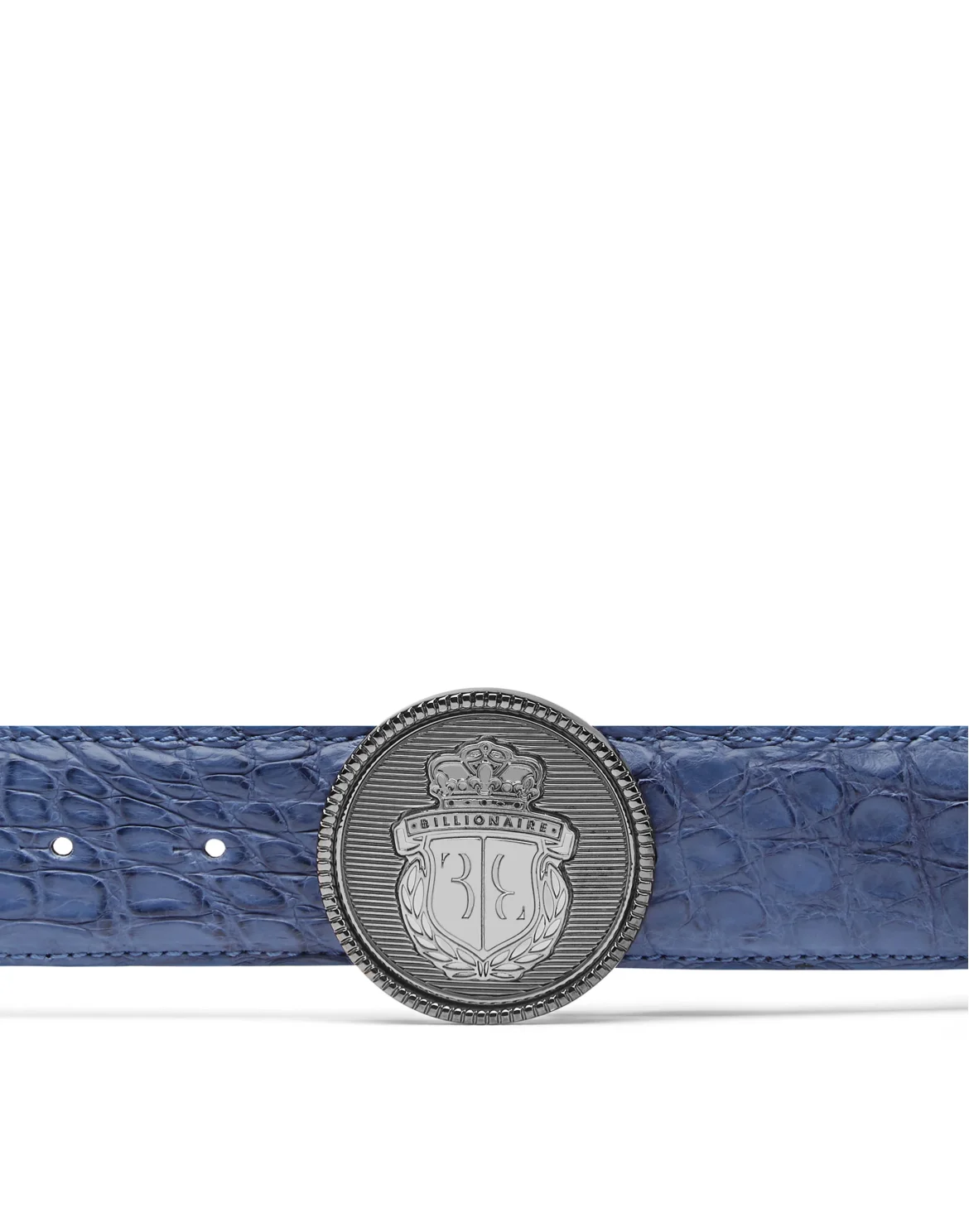Crocodile Belt Luxury, цвет: Синий