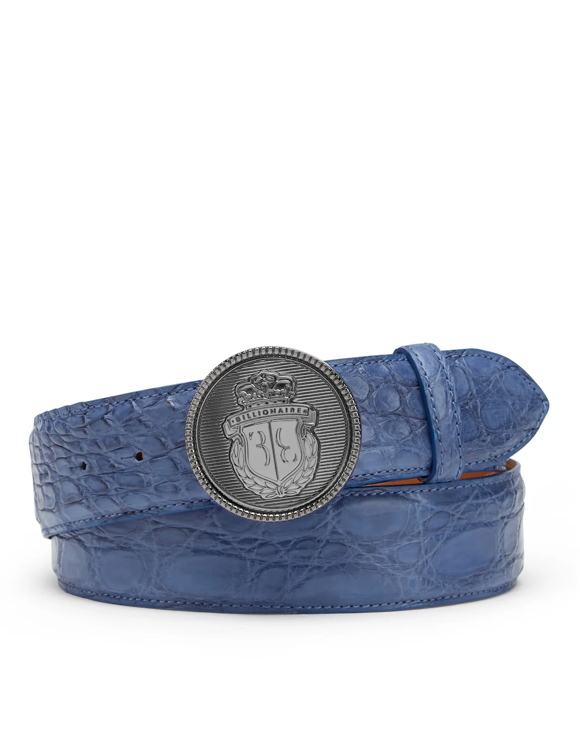 Crocodile Belt Luxury, цвет: Синий