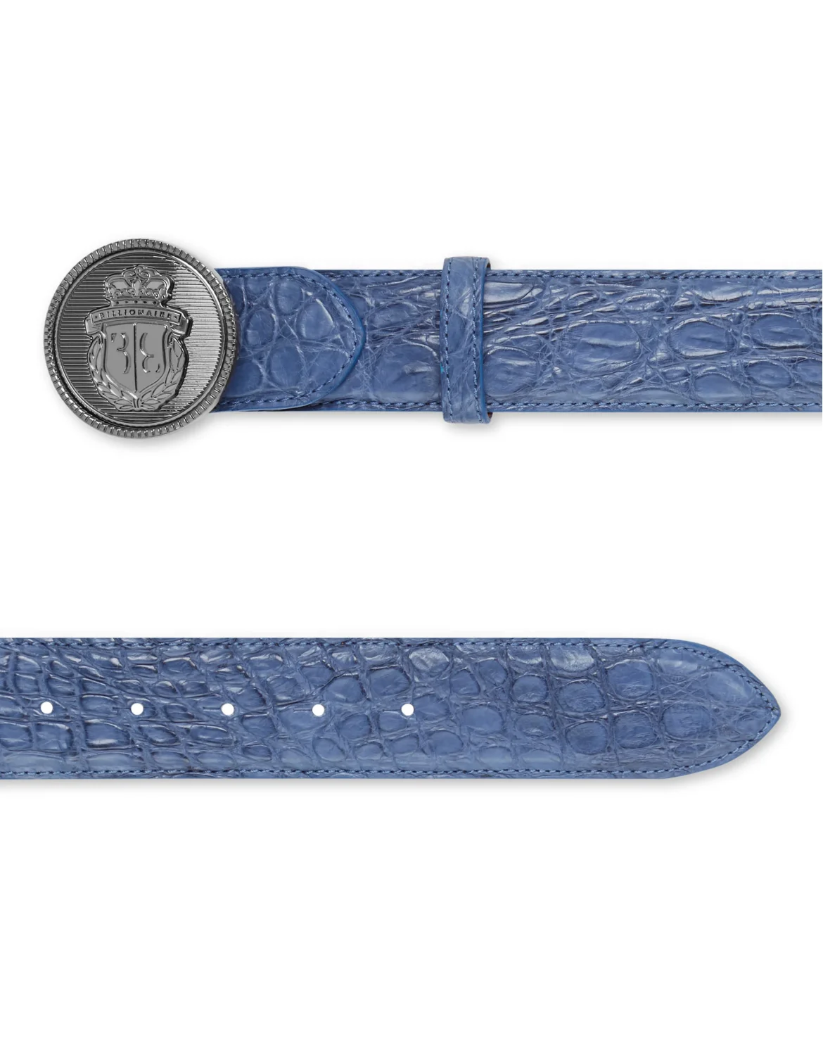 Crocodile Belt Luxury, цвет: Синий