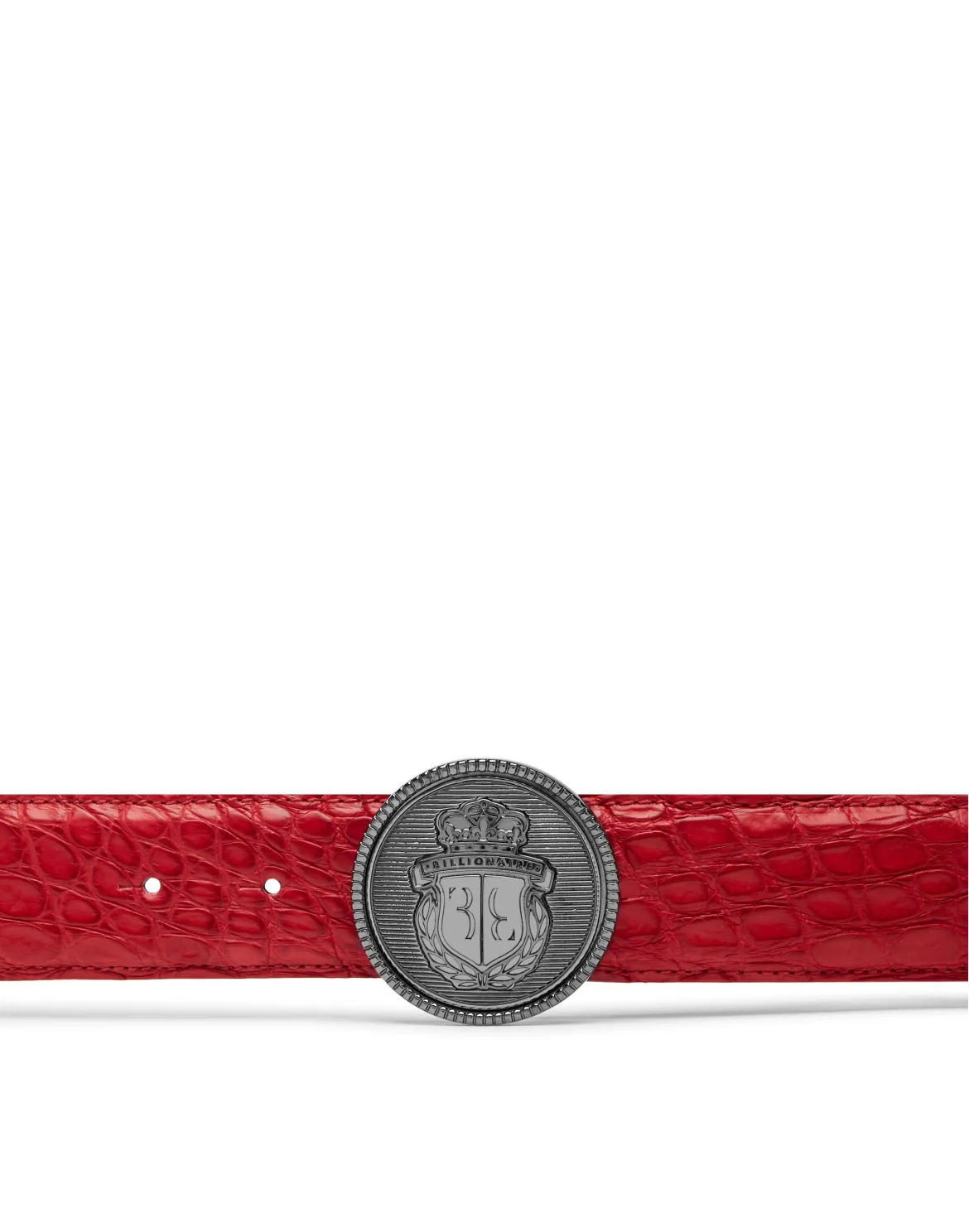 Crocodile Belt Luxury, цвет: Красный