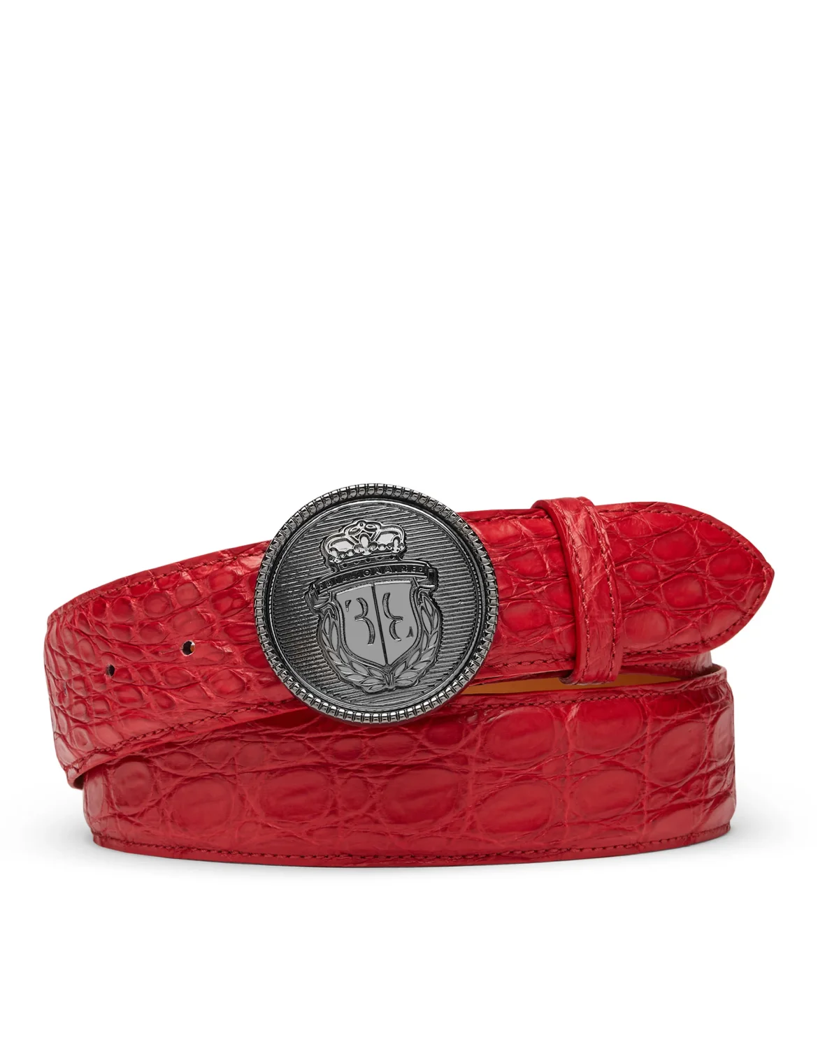 Crocodile Belt Luxury, цвет: Красный