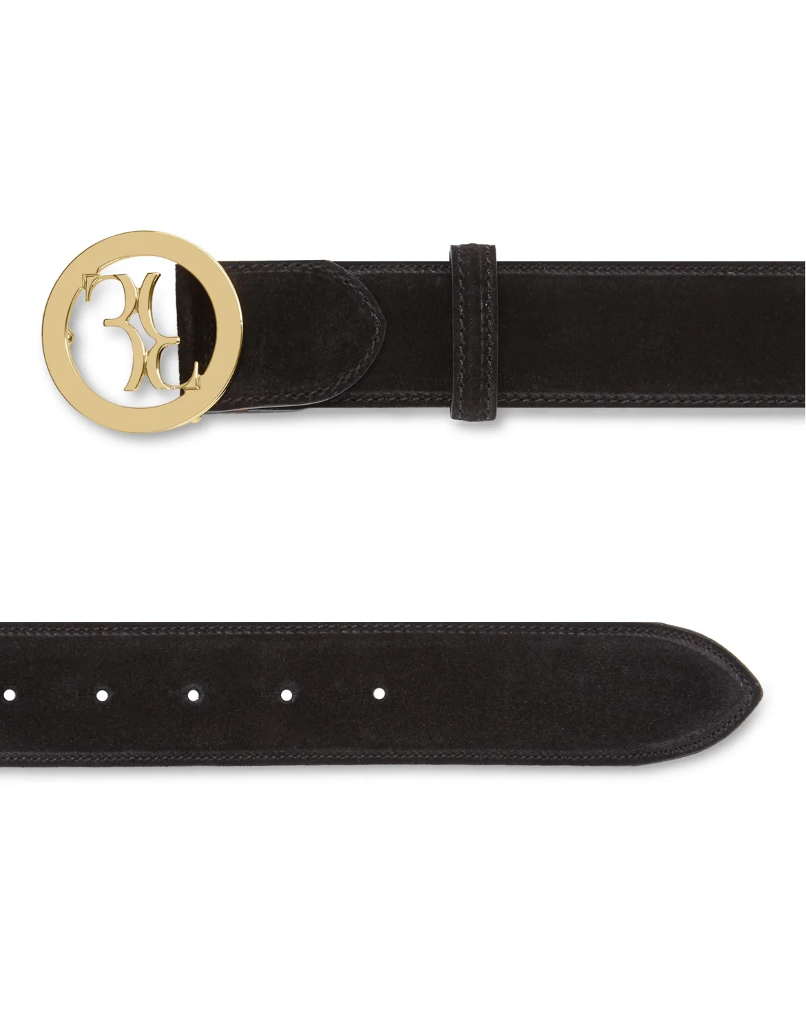 Belt Double B, цвет: Черный