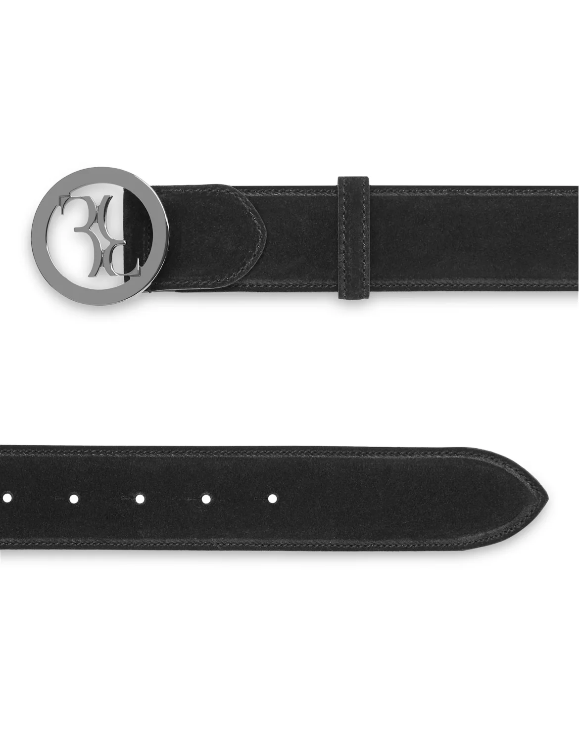 Belt Double B, цвет: Черный
