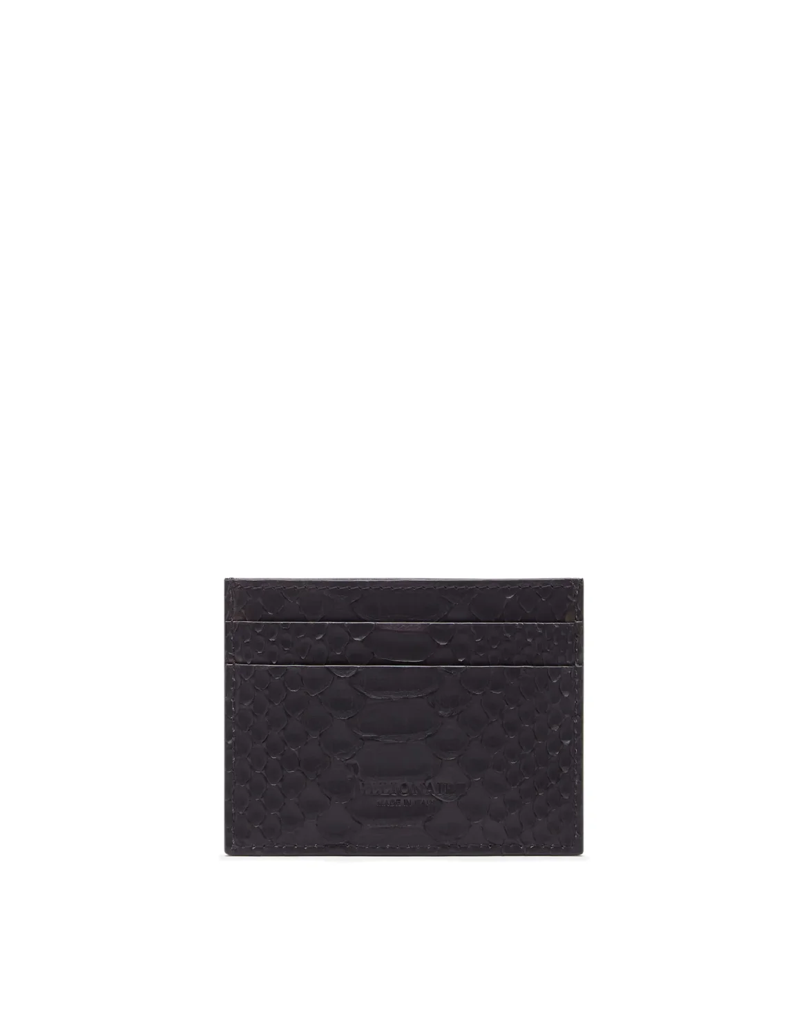 Credit Cards Holder with Python Luxury, цвет: Черный