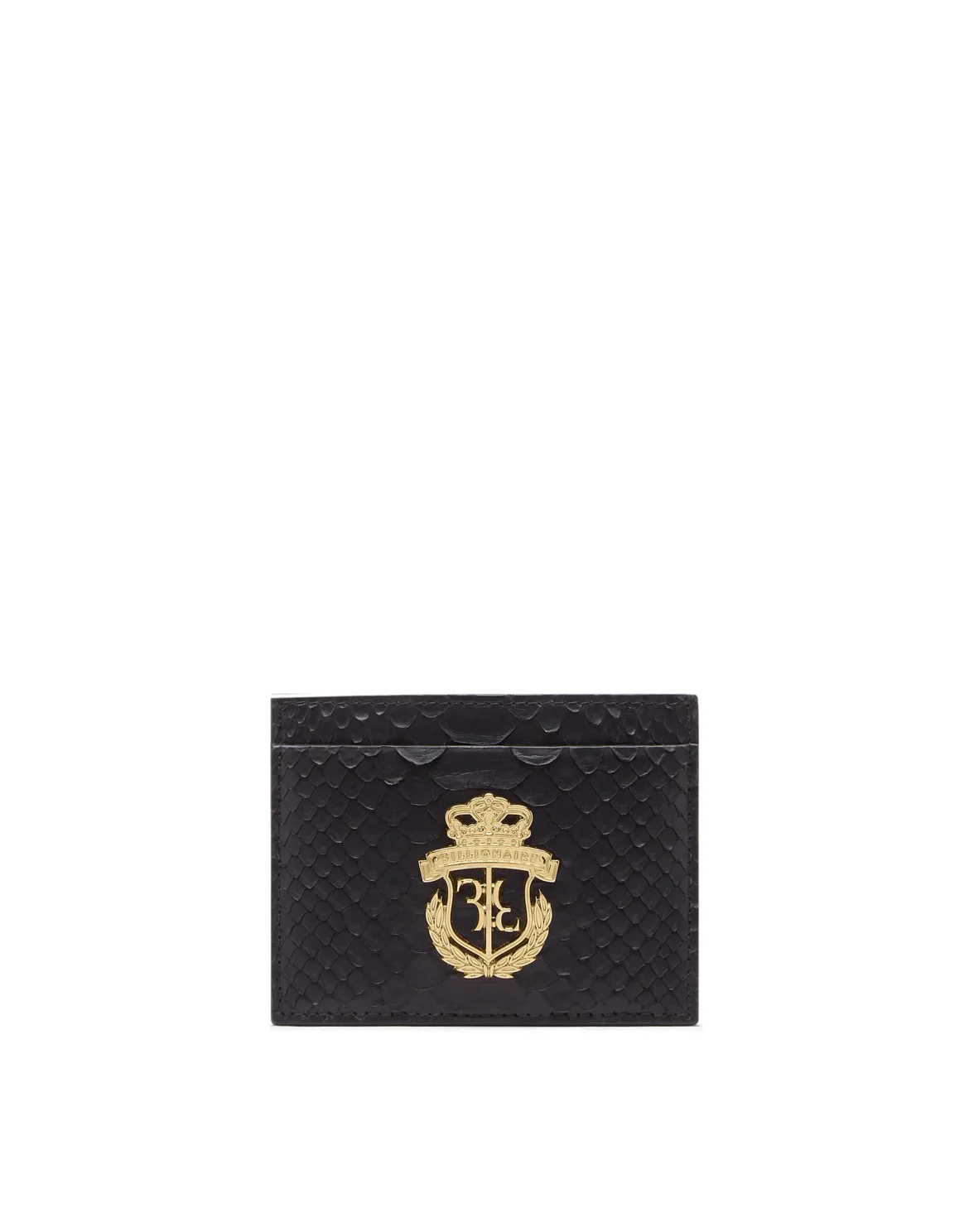 Credit Cards Holder with Python Luxury, цвет: Черный