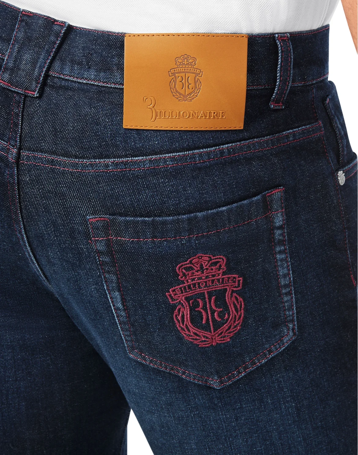 Super Straight Cut Crest, цвет: Синий