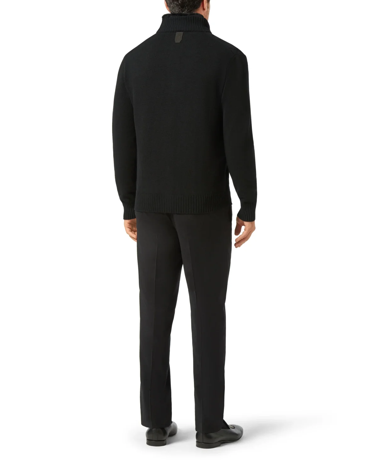 Fur Knit Jacket Luxury, цвет: Черный
