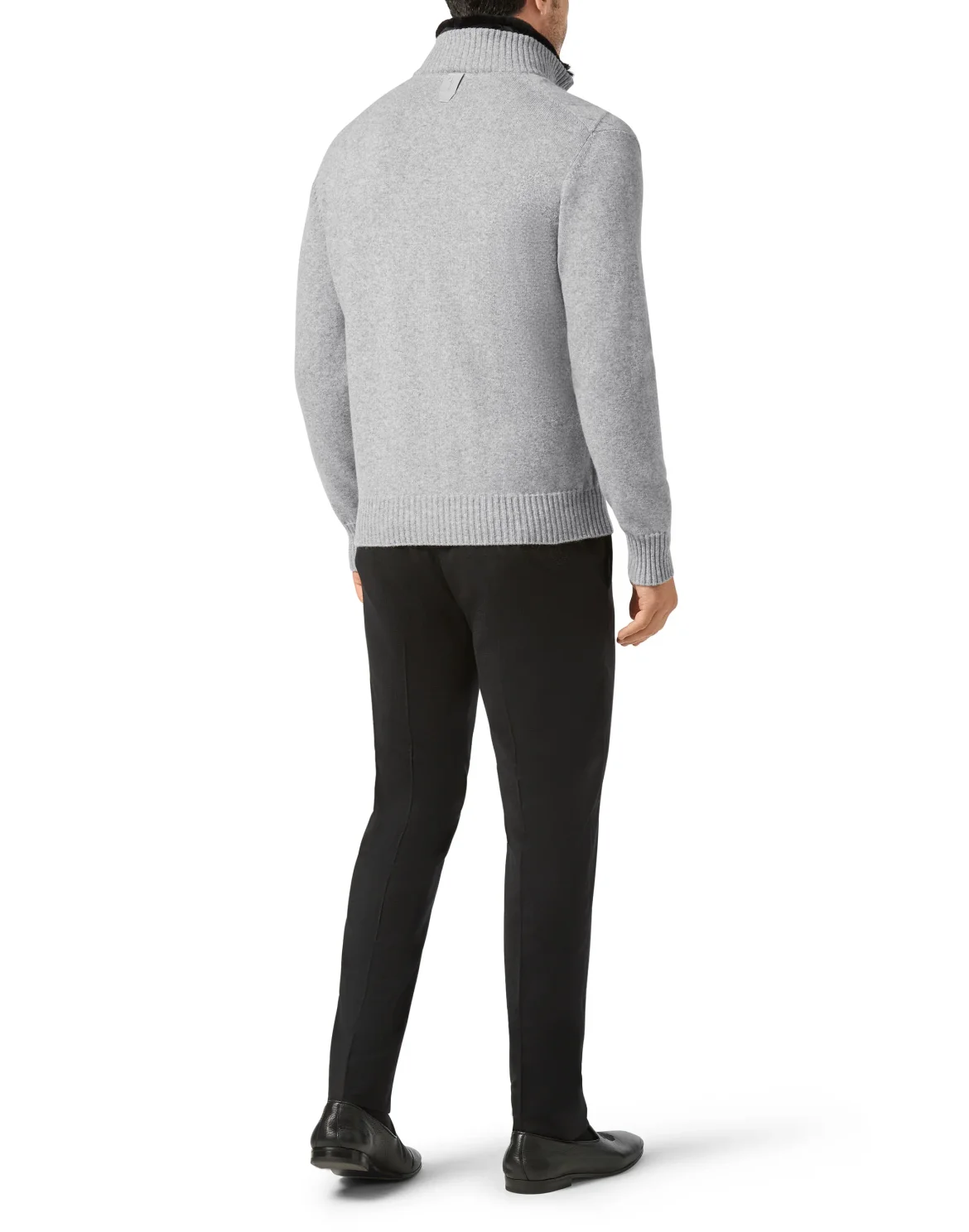 Fur Knit Jacket Luxury, цвет: Серый