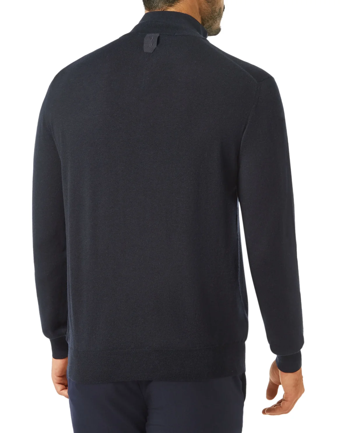 Pullover zip mock Crest, цвет: Синий