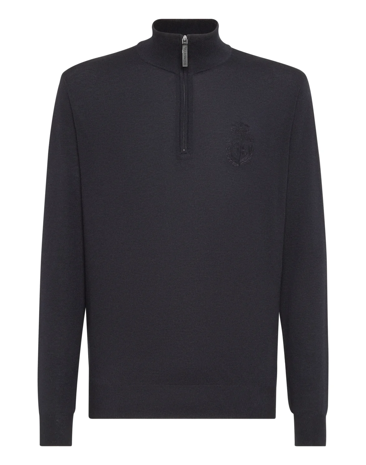 Pullover zip mock Crest, цвет: Синий