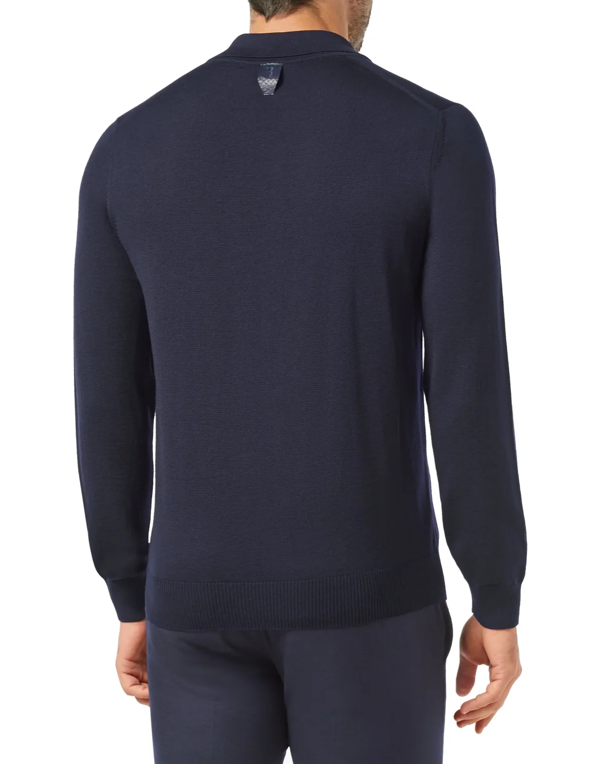 Pullover zip mock Luxury, цвет: Синий