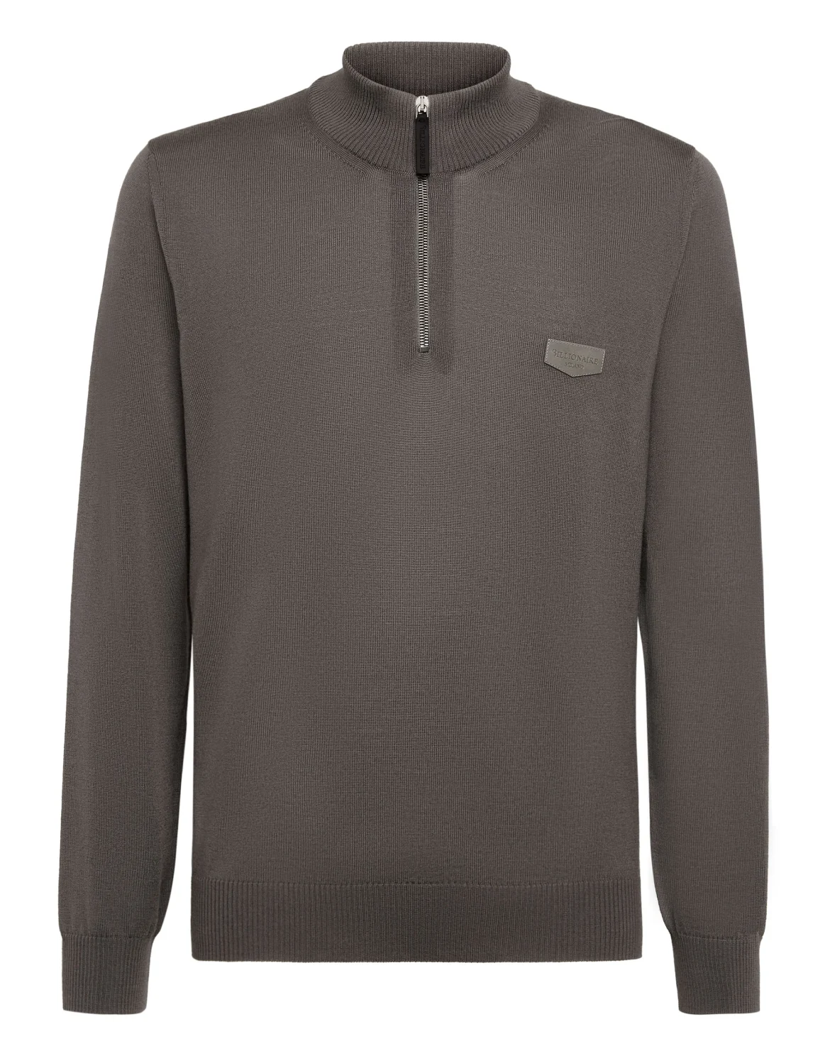Pullover zip mock Istitutional, цвет: Серый