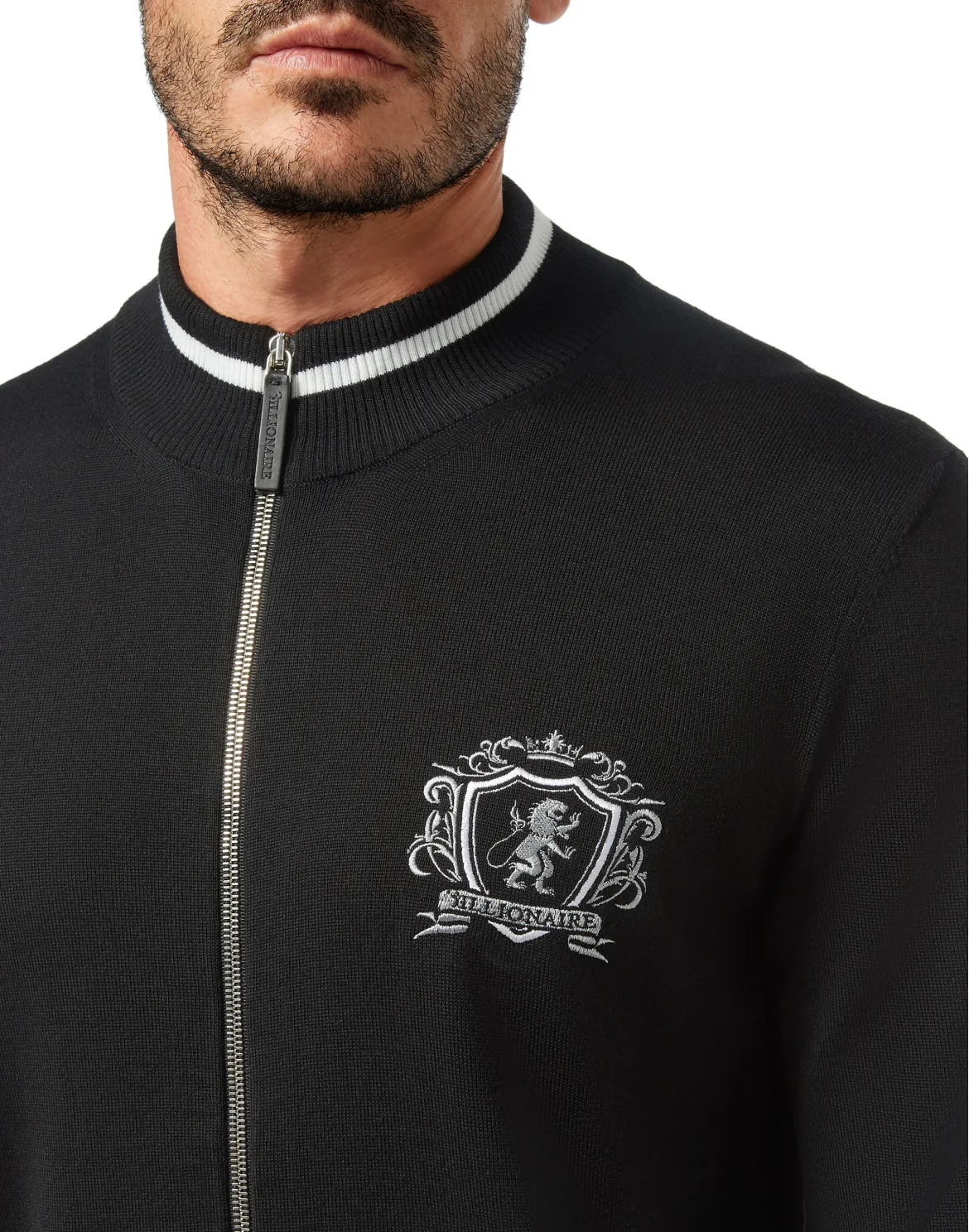 Pullover full zip Lion, цвет: Черный