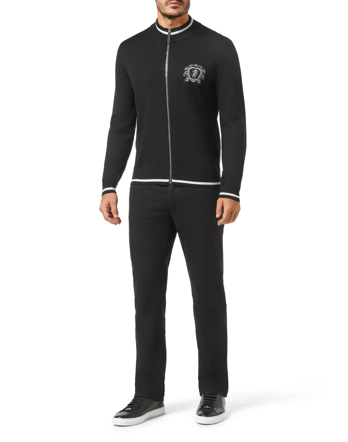 Pullover full zip Lion, цвет: Черный