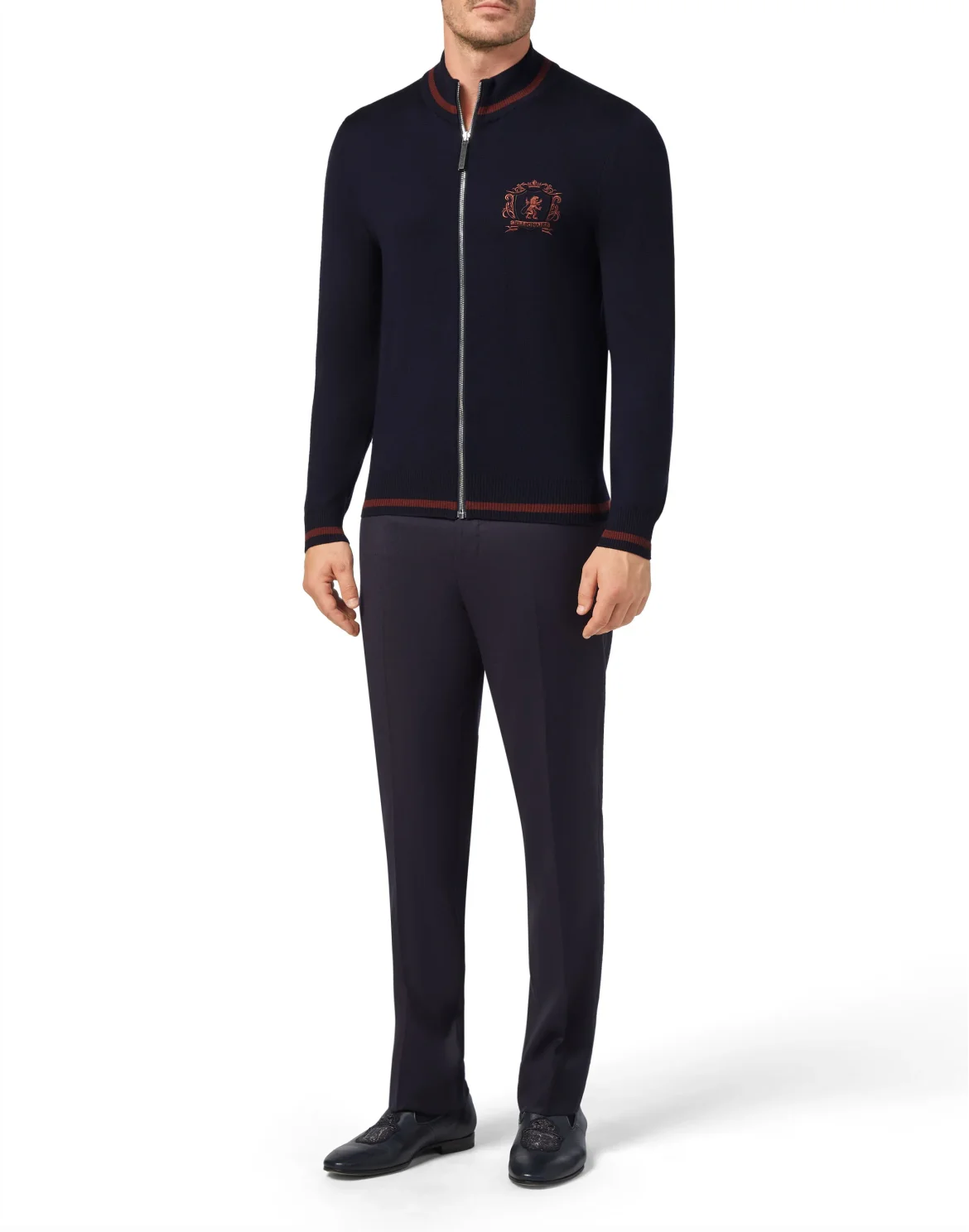 Pullover full zip Lion, цвет: Синий