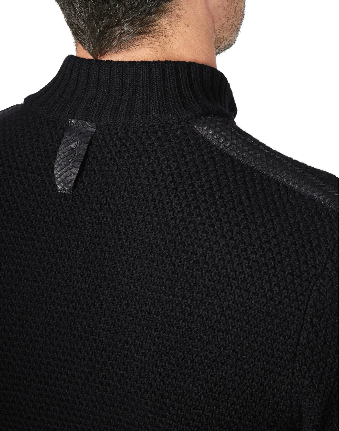 Pullover full zip Luxury, цвет: Черный