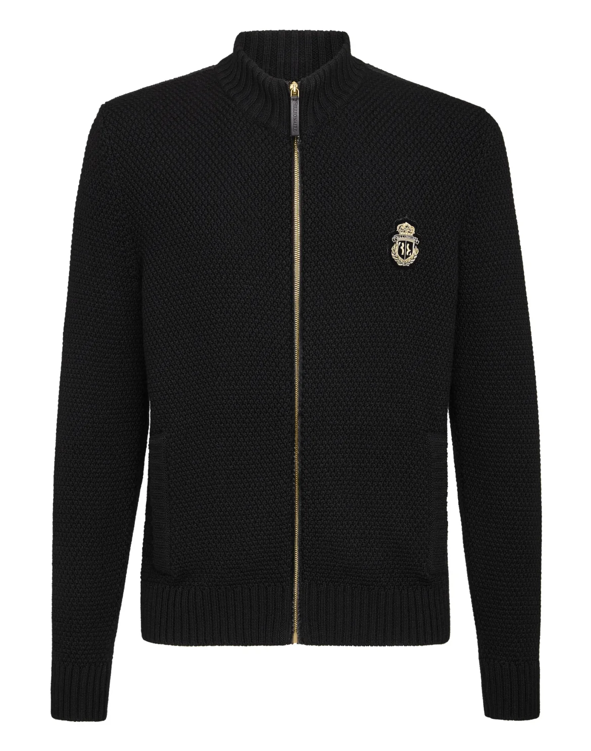 Pullover full zip Luxury, цвет: Черный