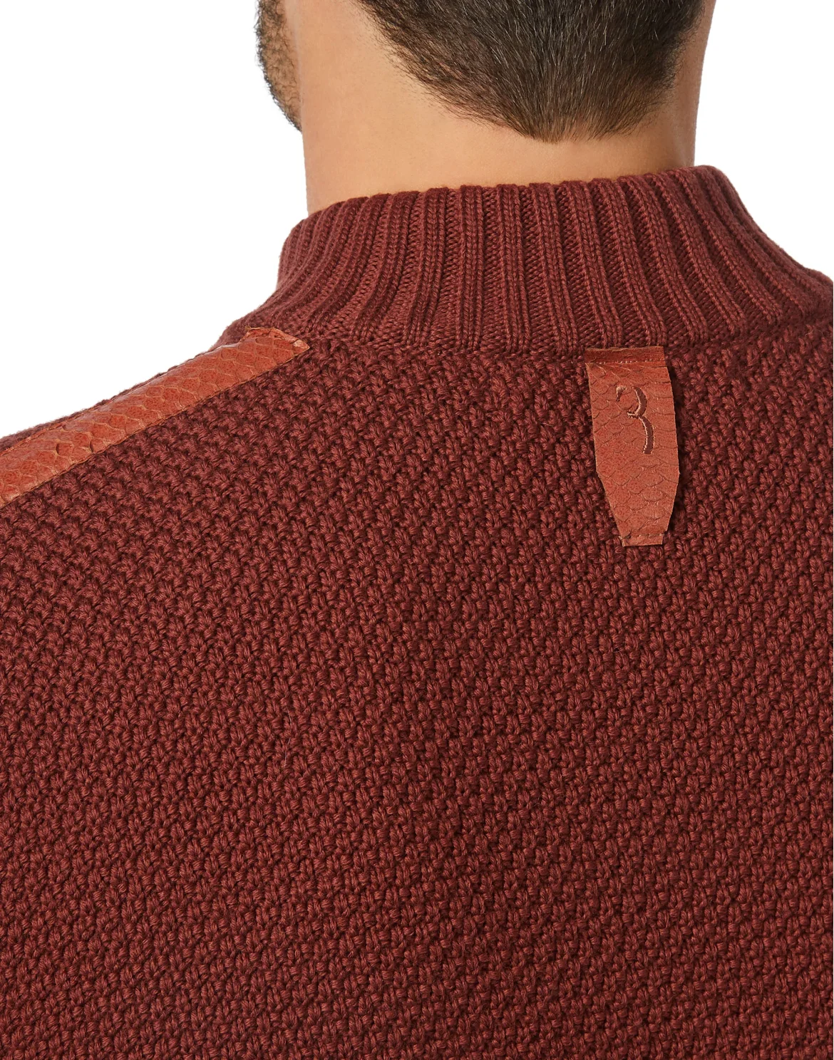 Pullover full zip Luxury, цвет: Коричневый