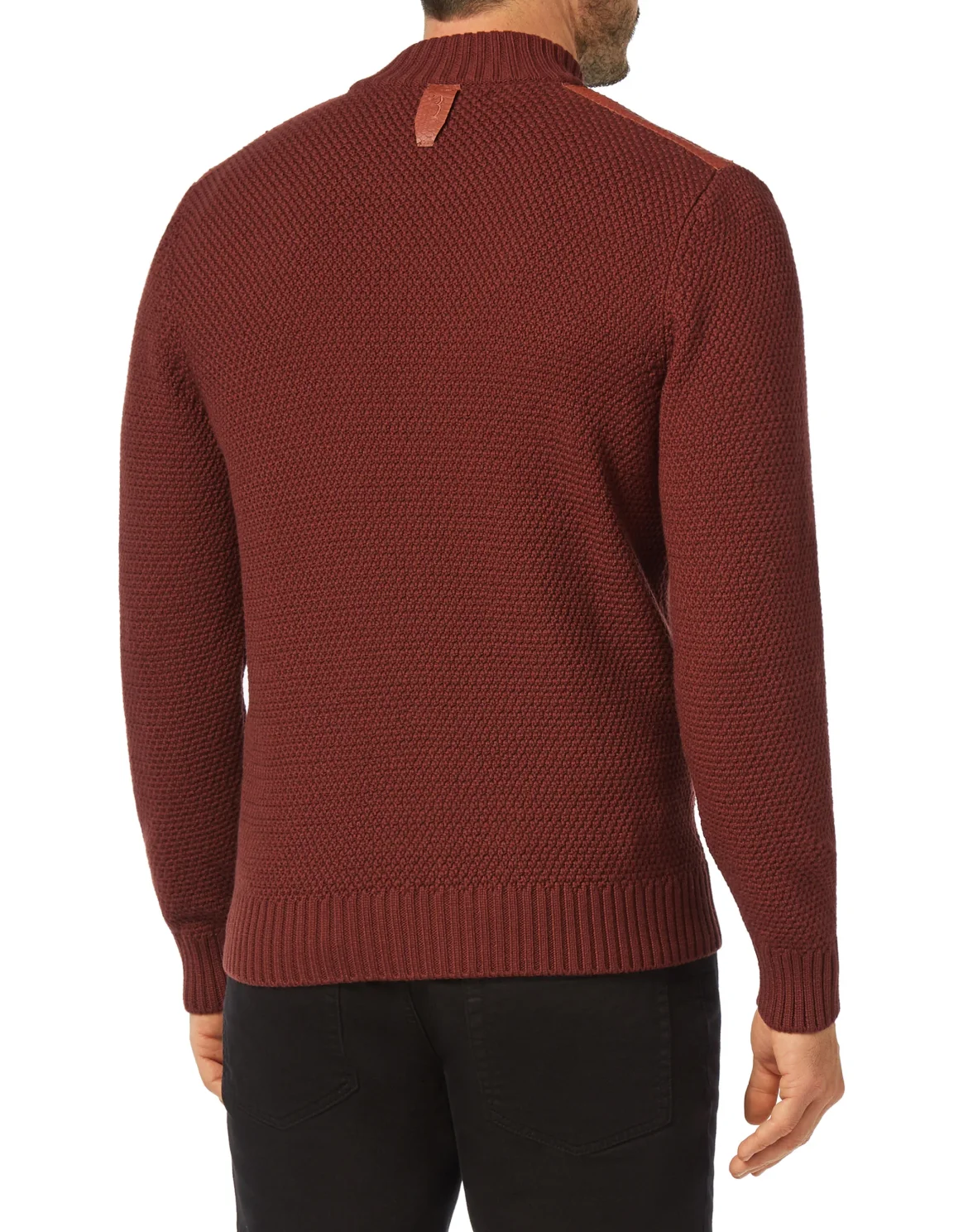 Pullover full zip Luxury, цвет: Коричневый