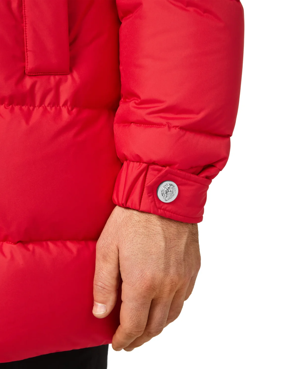 Parka with Fur Luxury, цвет: Красный