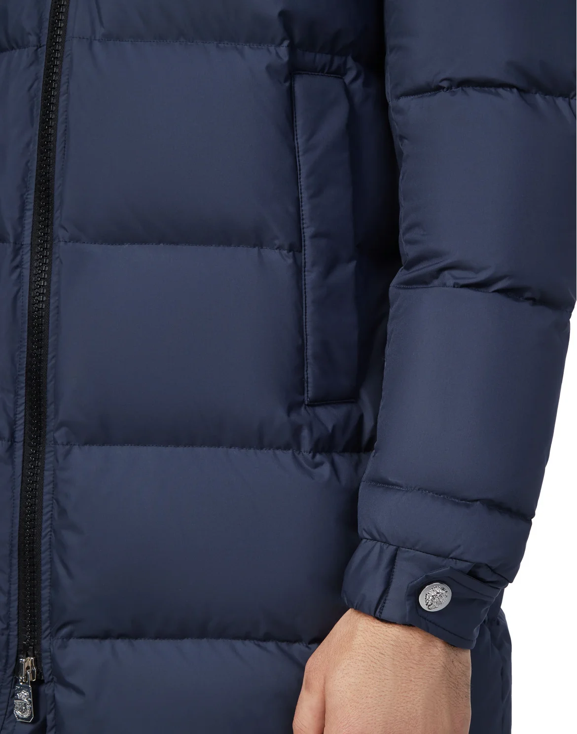 Parka with Fur Luxury, цвет: Синий
