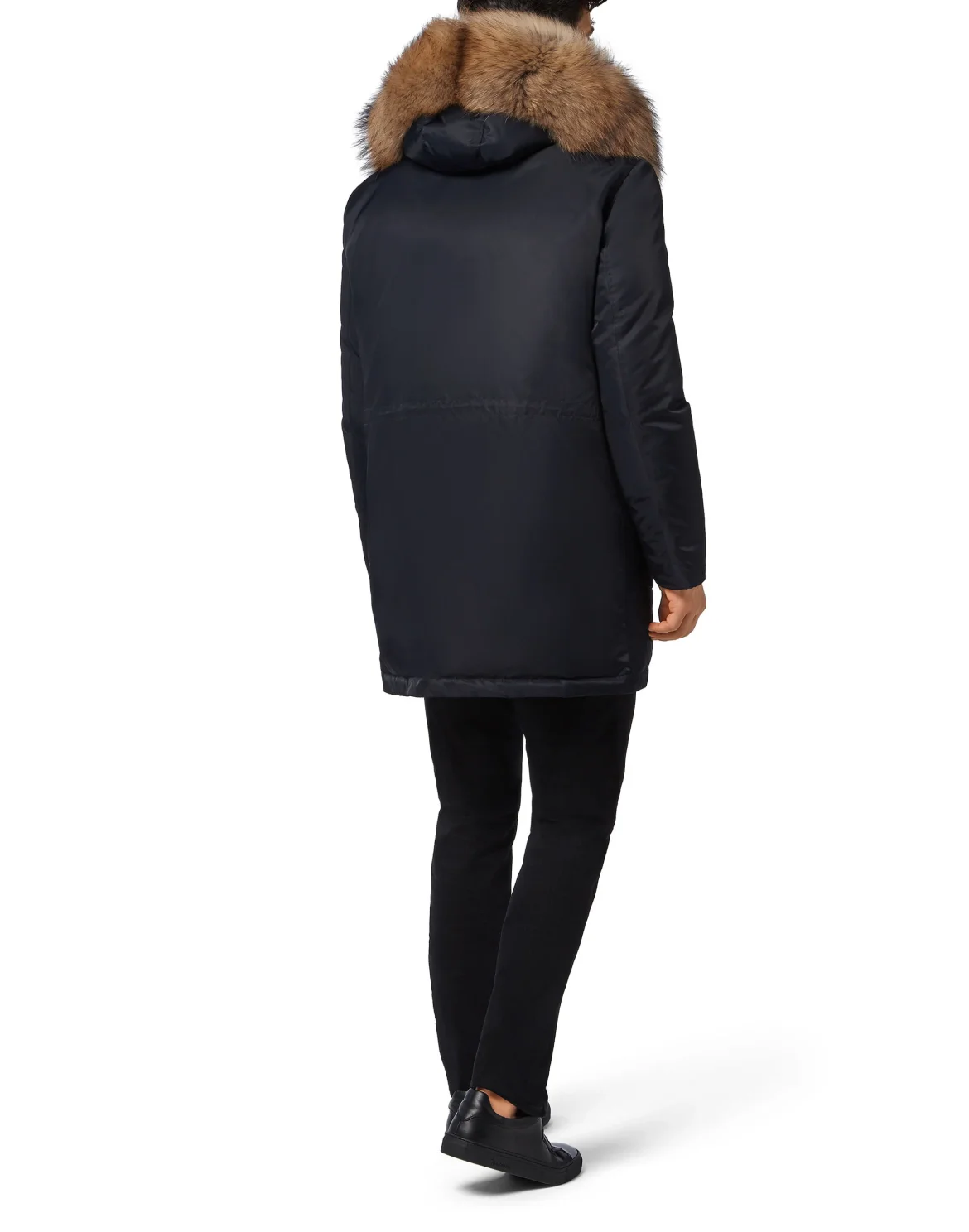 Parka with Fur Luxury, цвет: Синий