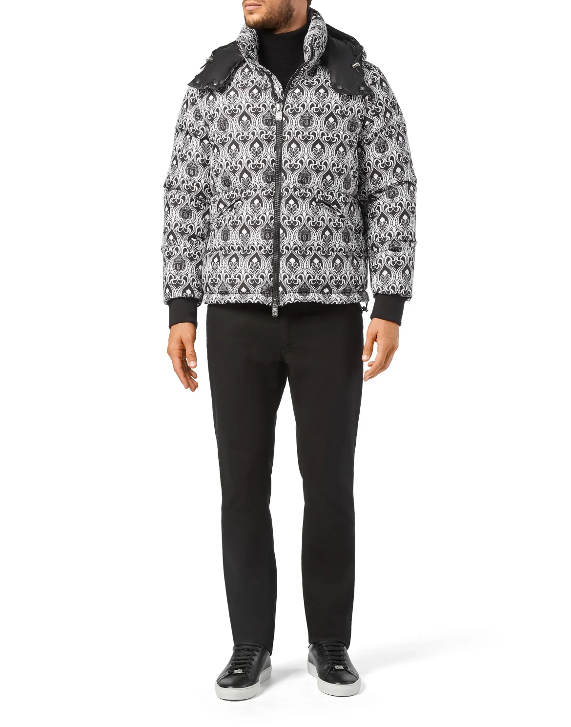 Bomber Geometric, цвет: Белый