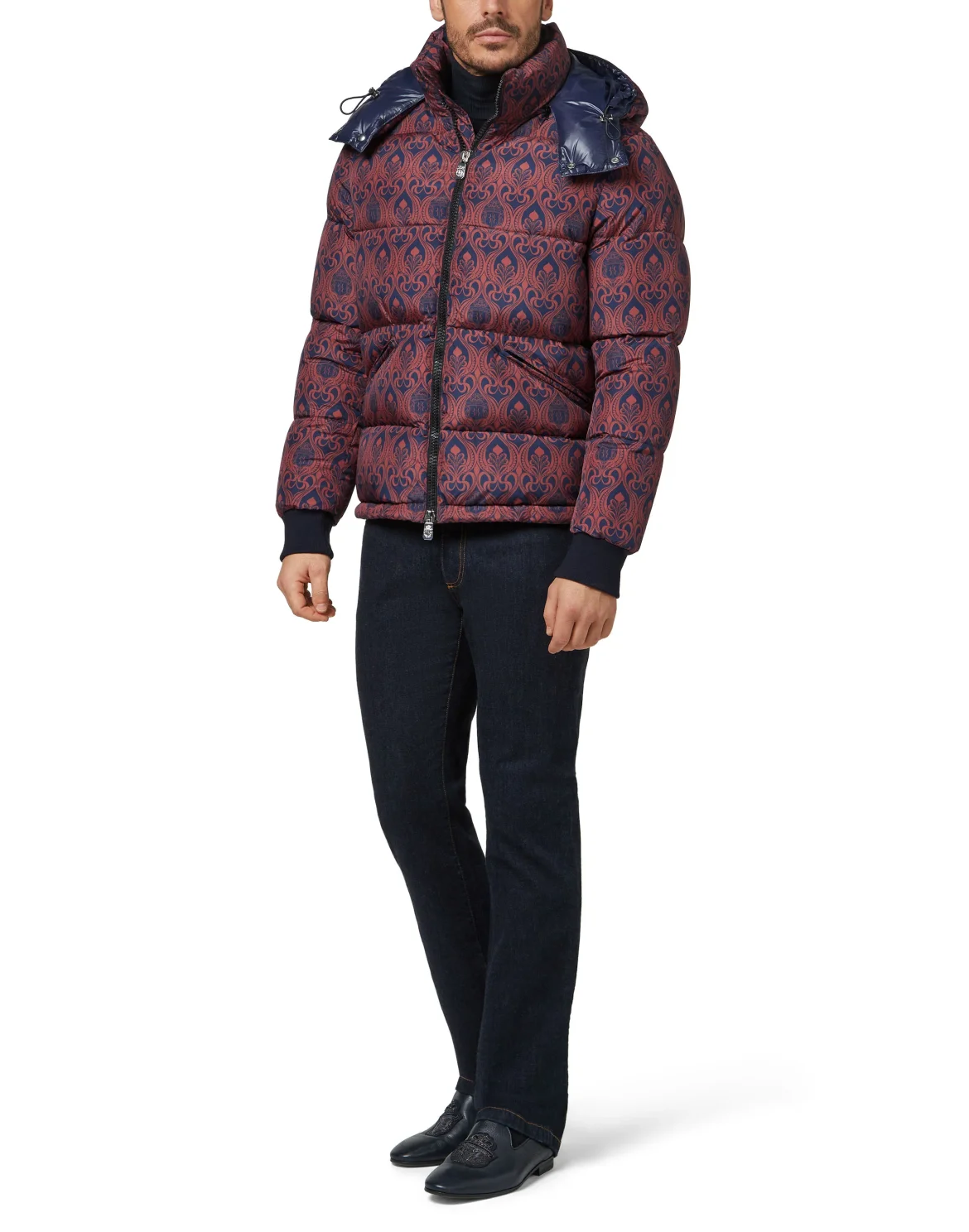 Bomber Geometric, цвет: Коричневый