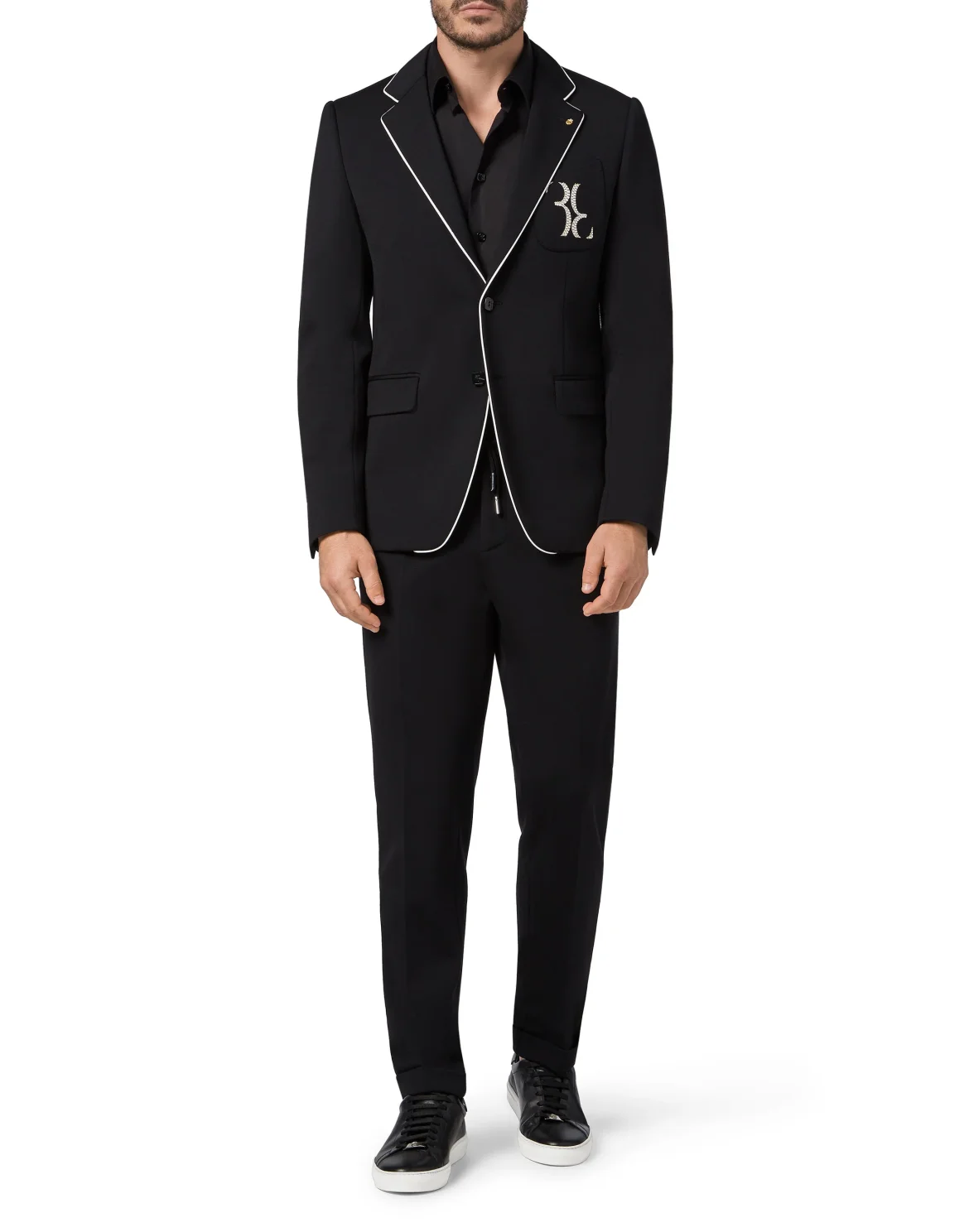 Blazer Super Slim Fit Double B, цвет: Черный