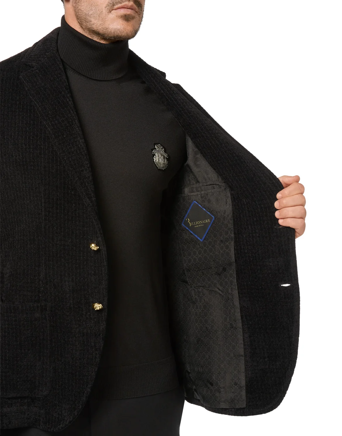Blazer Crest, цвет: Черный