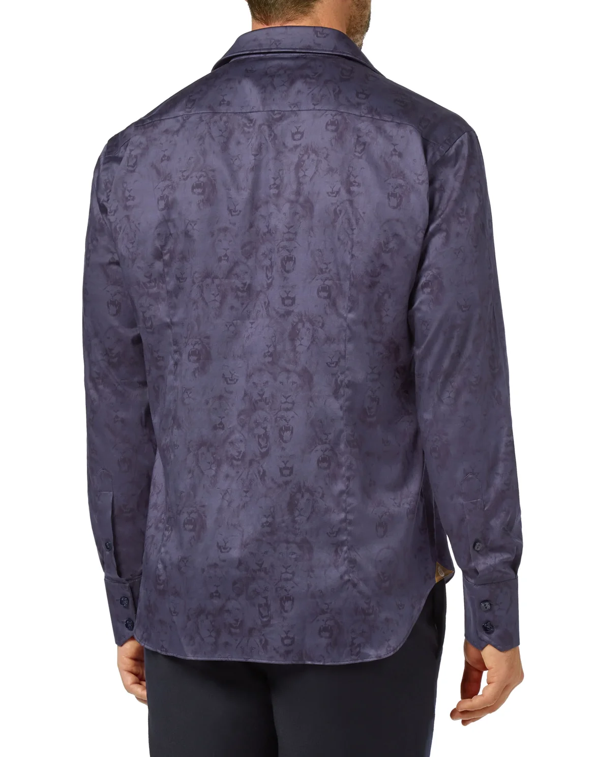 Shirt Gold Cut LS/Flavio Lion, цвет: Синий