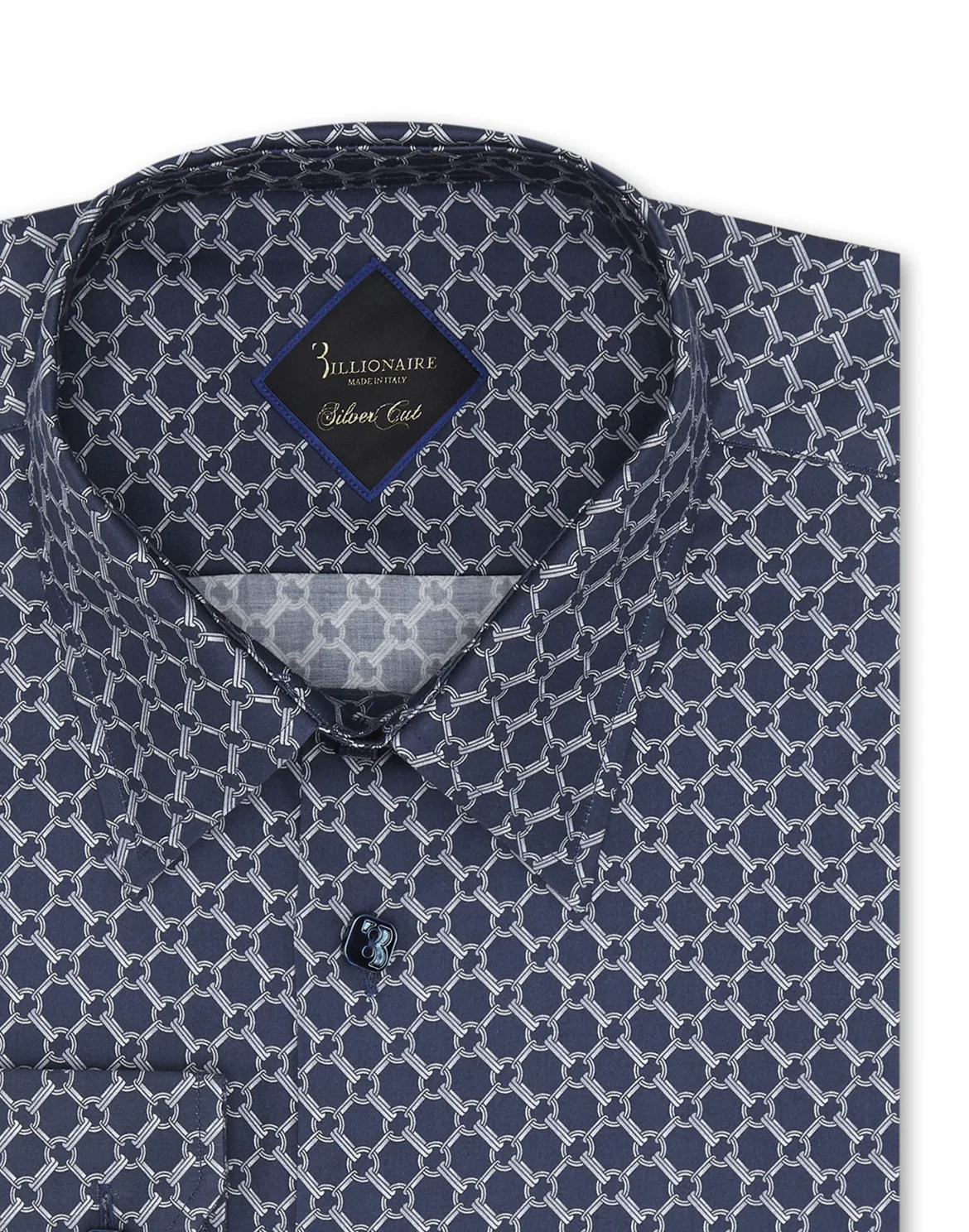 Shirt Gold Cut LS/Flavio Chains, цвет: Синий