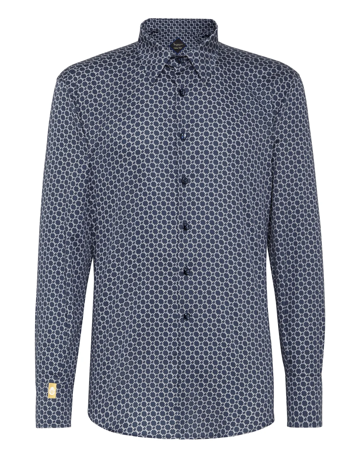 Shirt Gold Cut LS/Flavio Chains, цвет: Синий