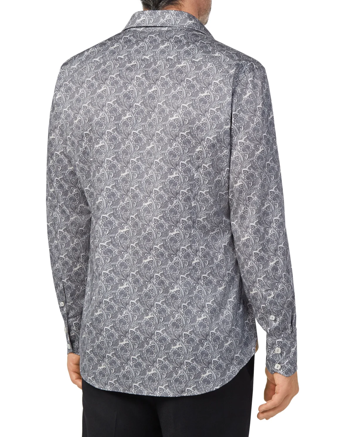 Shirt Gold Cut LS/Flavio Paisley, цвет: Белый
