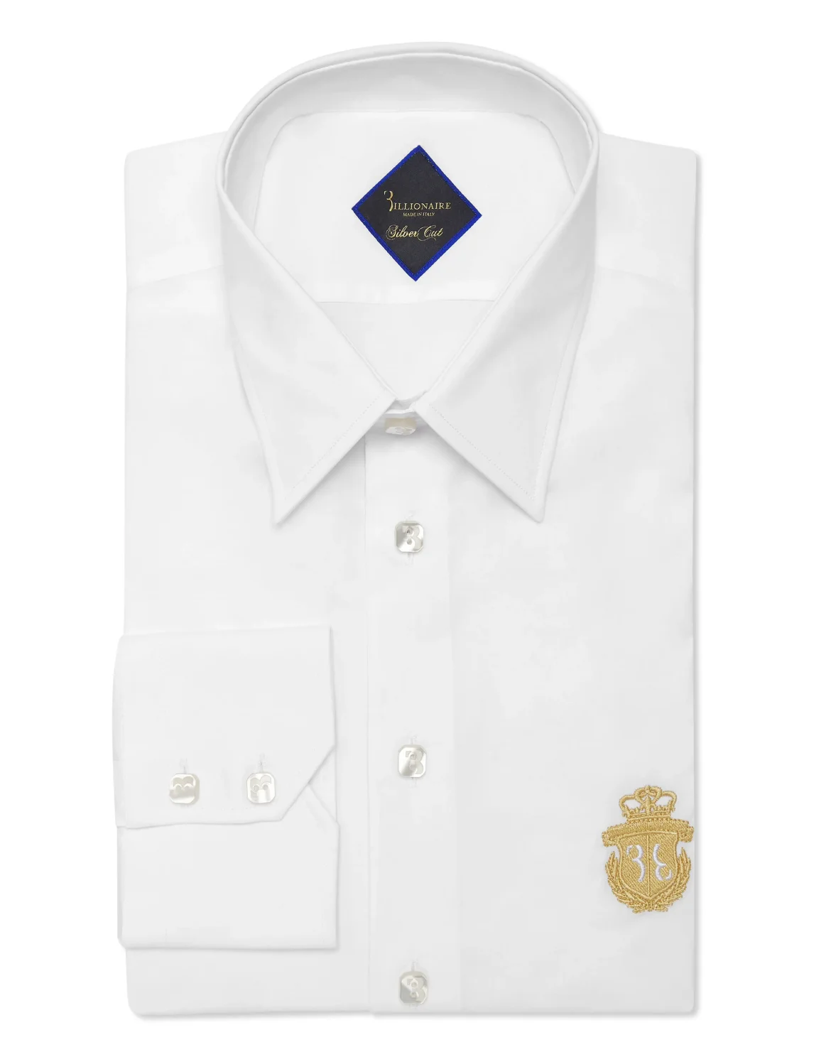 Shirt Silver Cut LS/Milano Crest, цвет: Белый