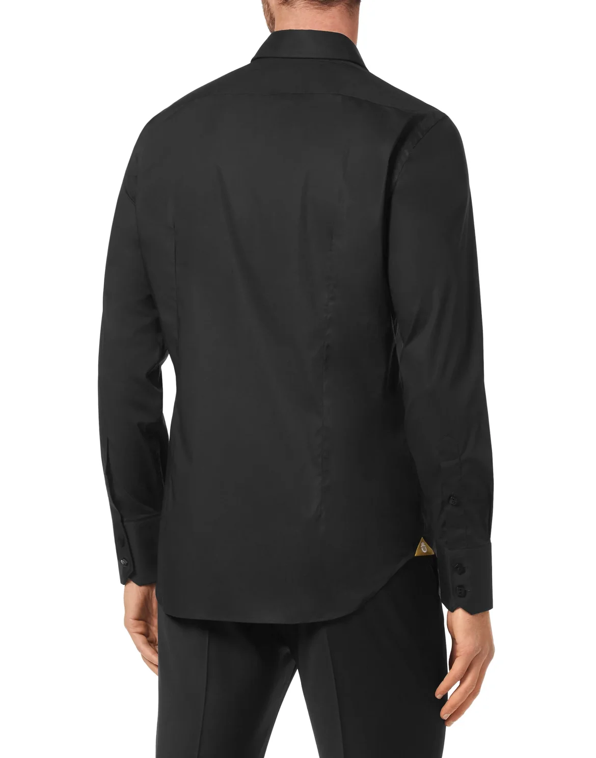 Shirt Silver Cut LS/Milano Crest, цвет: Черный