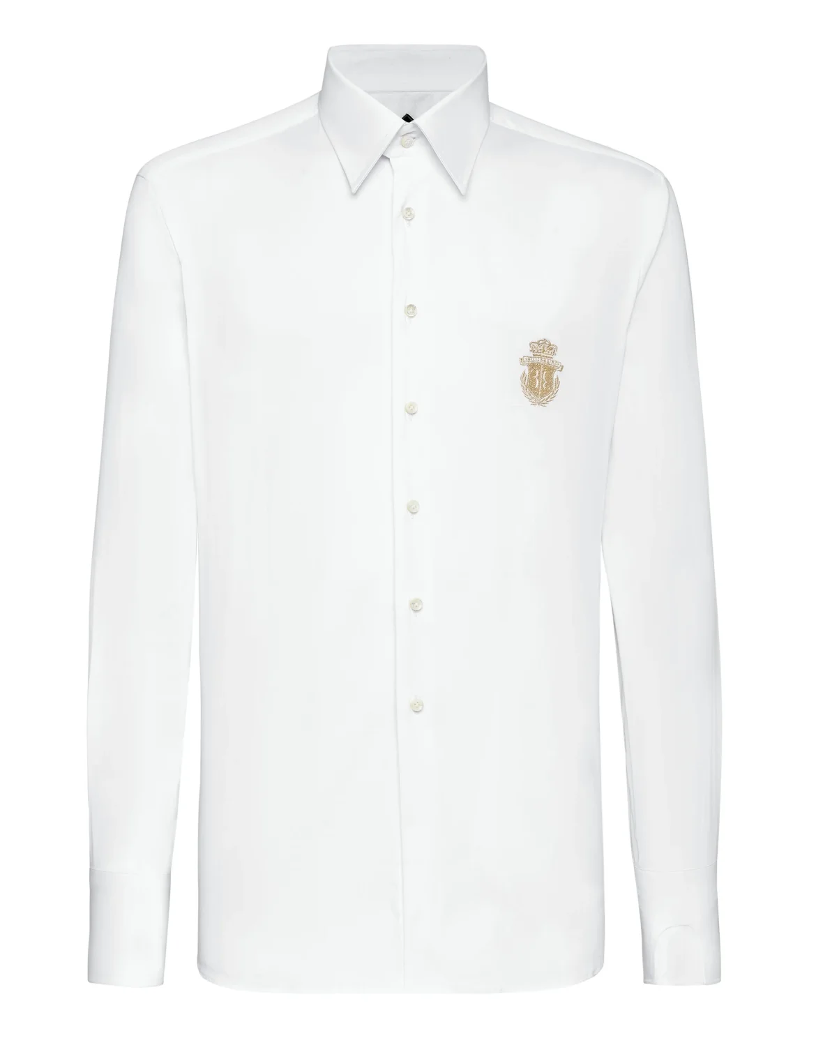 Shirt Gold Cut LS/Milano Crest, цвет: Белый