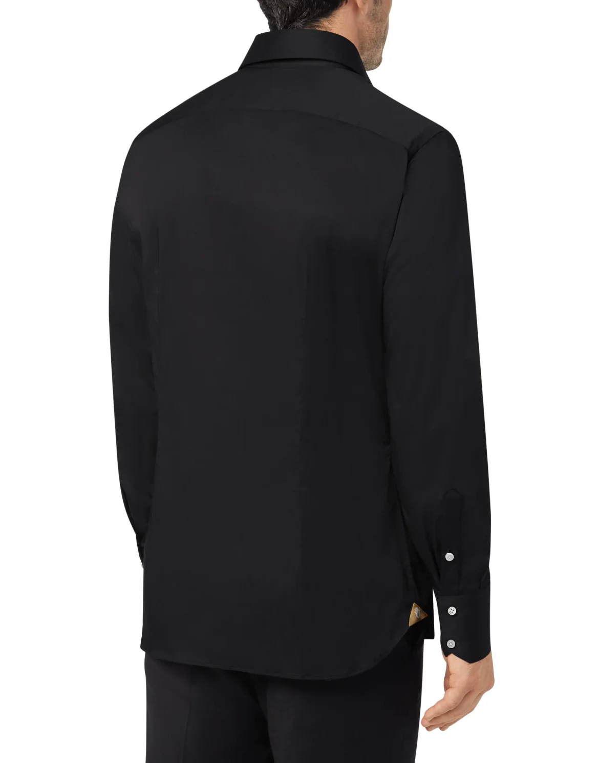 Shirt Gold Cut LS/Milano Crest, цвет: Черный