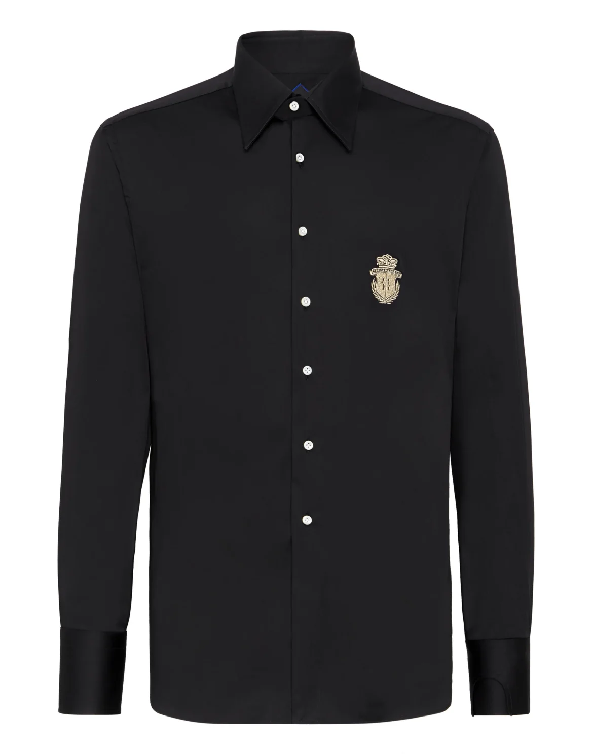 Shirt Gold Cut LS/Milano Crest, цвет: Черный