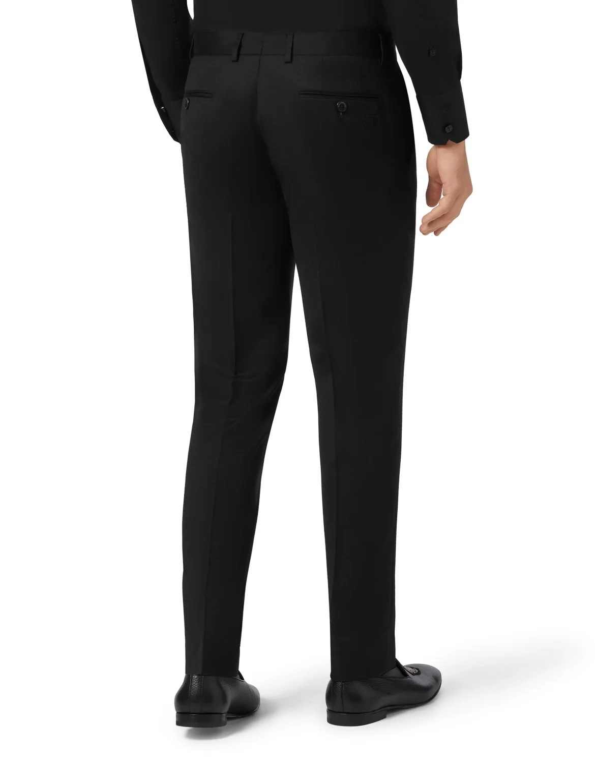 Slim Trousers Crest, цвет: Черный