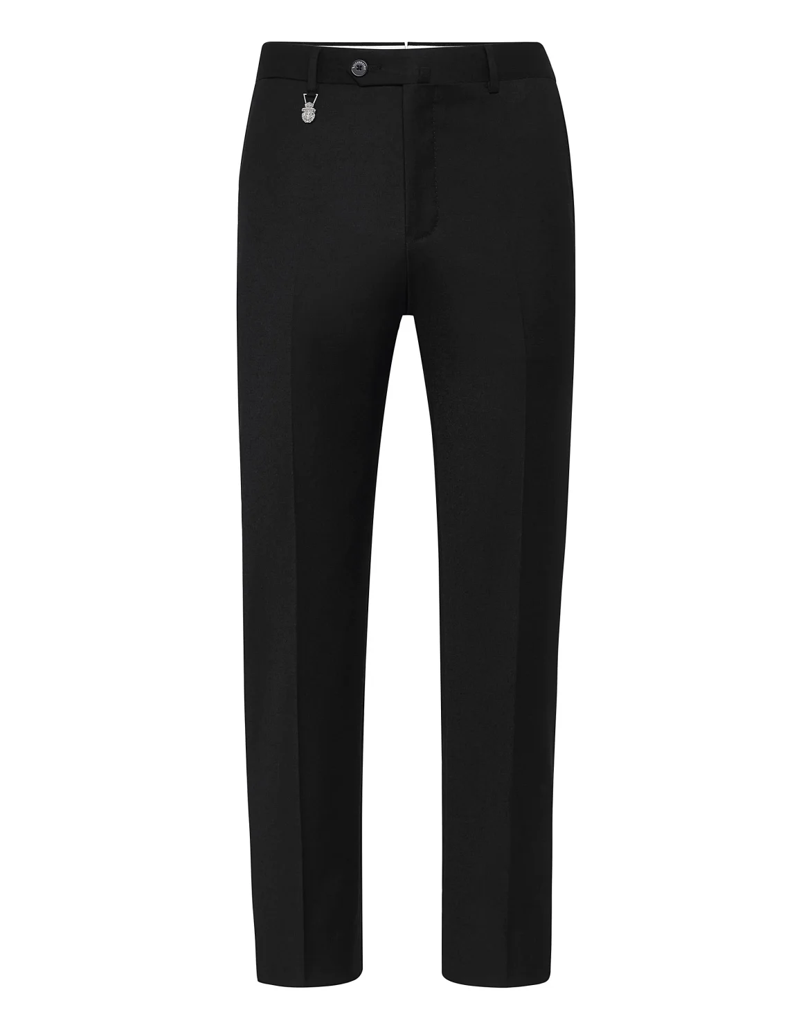 Slim Trousers Crest, цвет: Черный