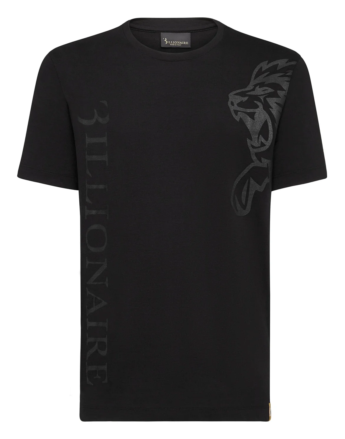 T-shirt Round Neck SS Lion, цвет: Черный