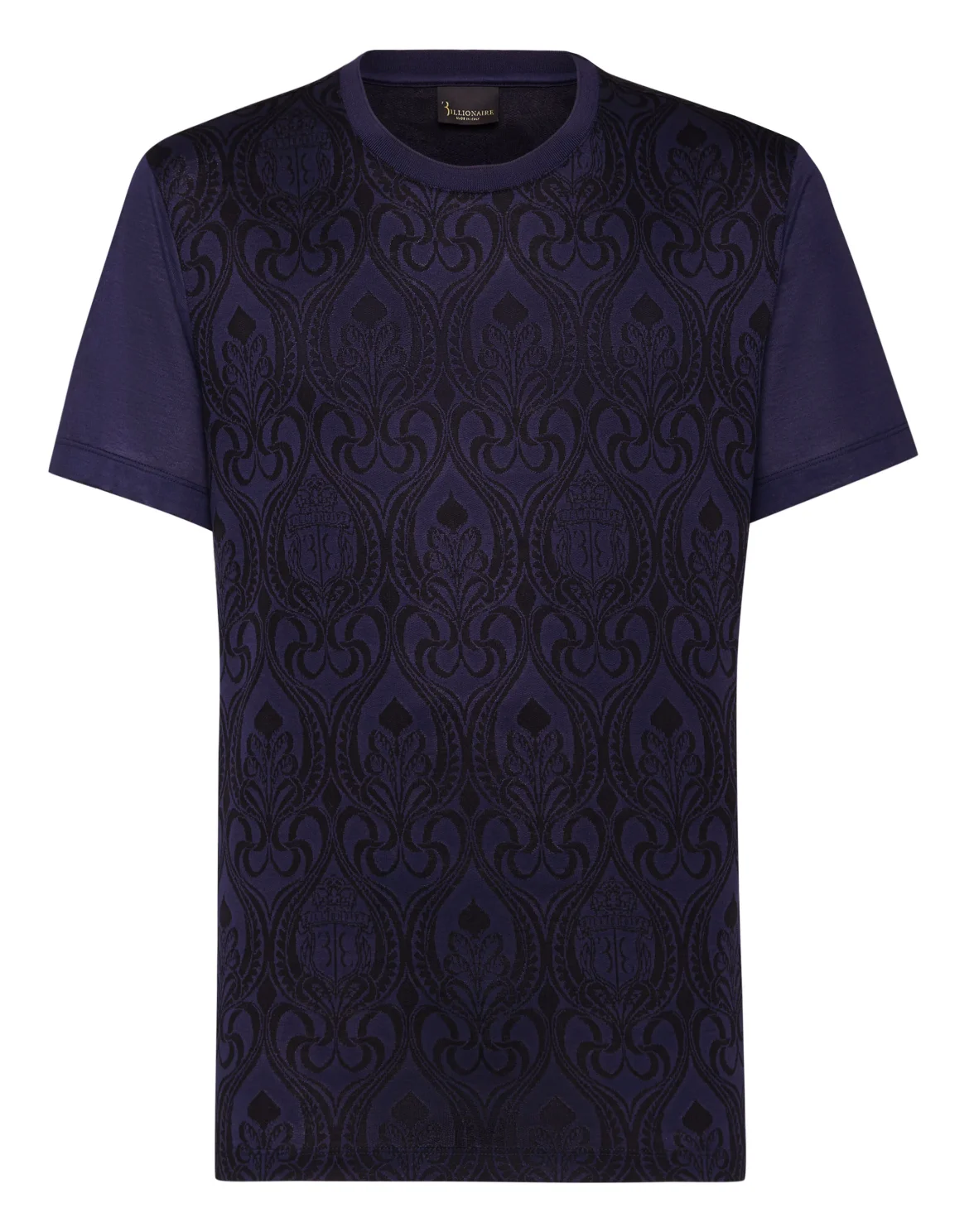 T-shirt Round Neck SS Jacquard  Baroque, цвет: Синий