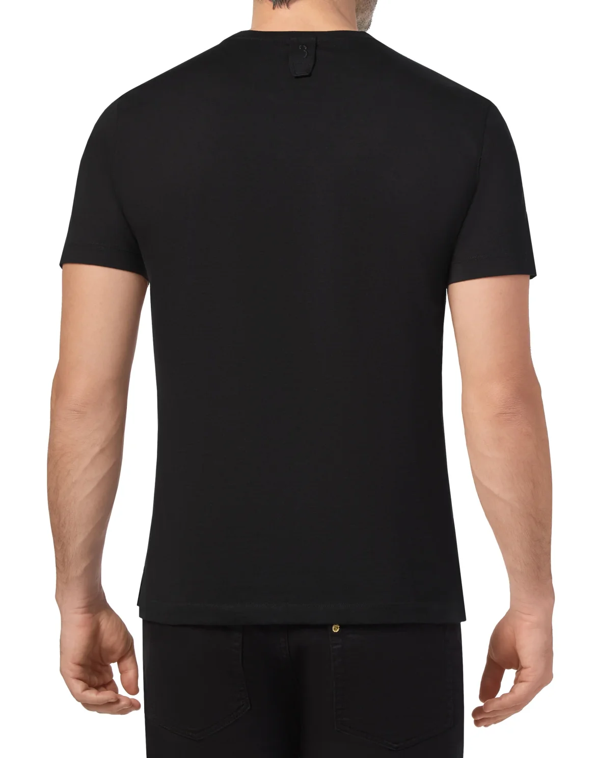 T-shirt Round Neck SS Crest, цвет: Черный