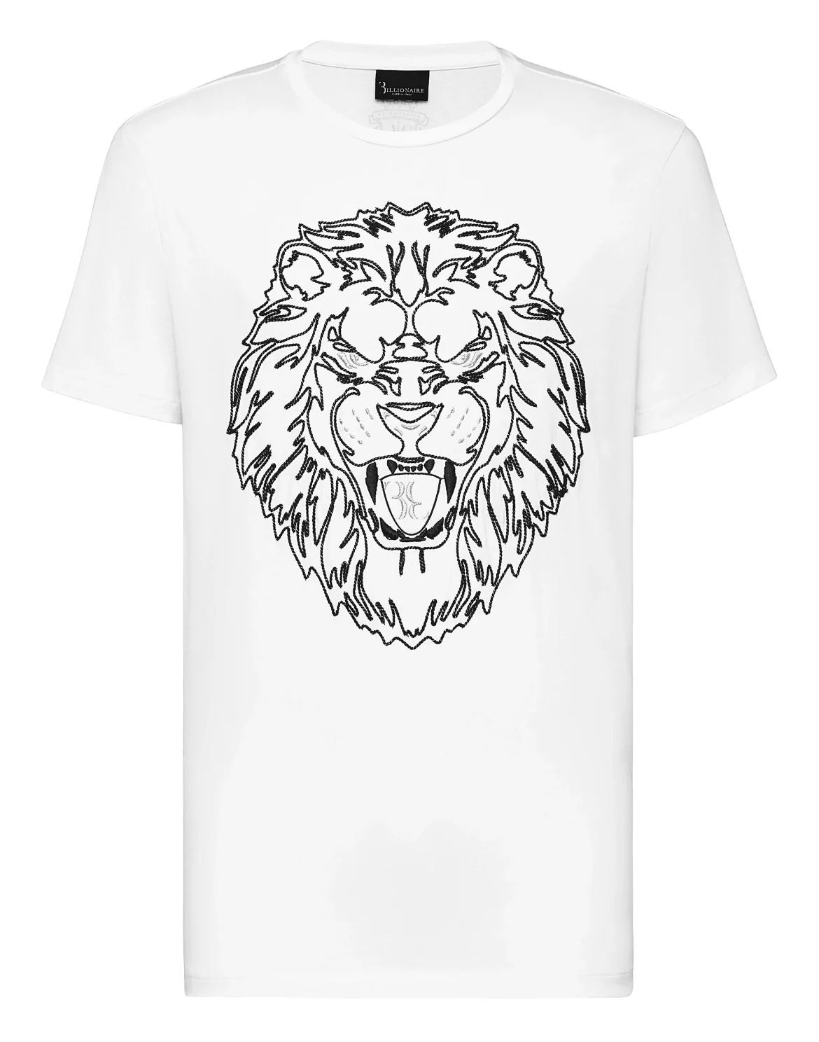 T-shirt Round Neck SS Lion, цвет: Белый