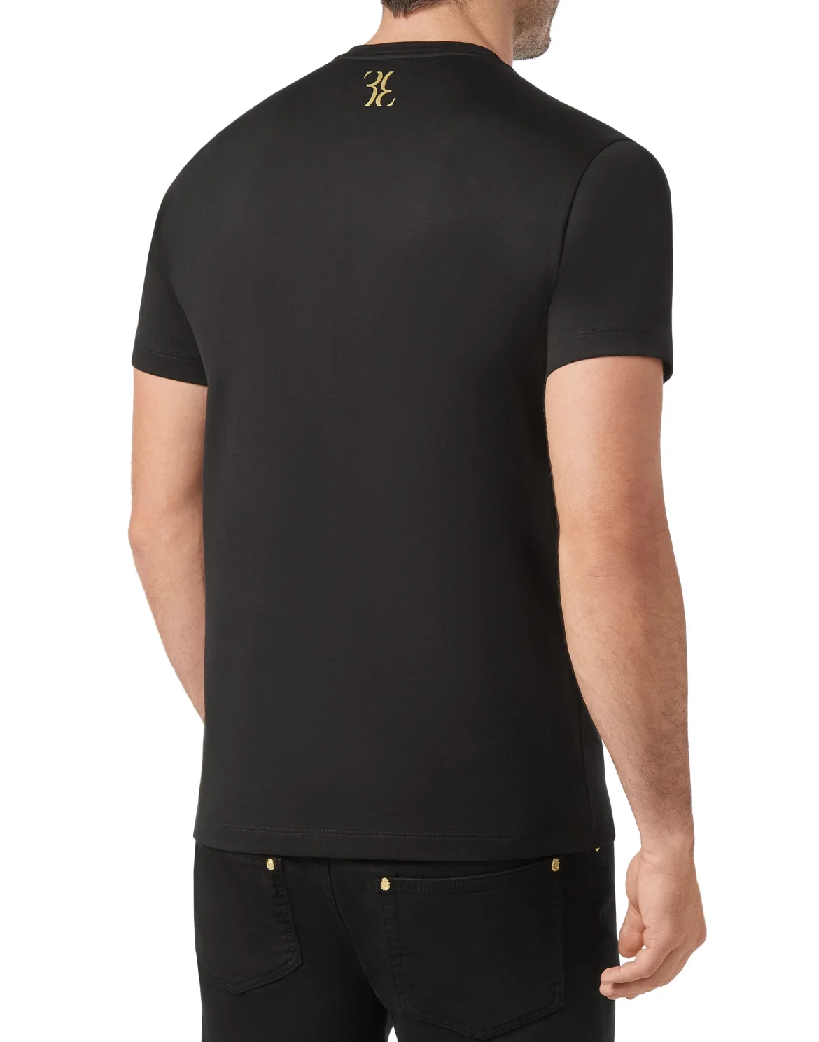 T-shirt Round Neck SS Crest, цвет: Черный