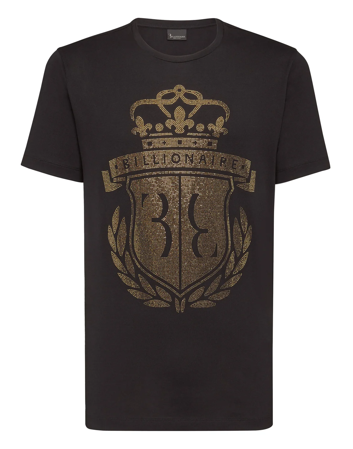 T-shirt Round Neck SS Crest, цвет: Черный