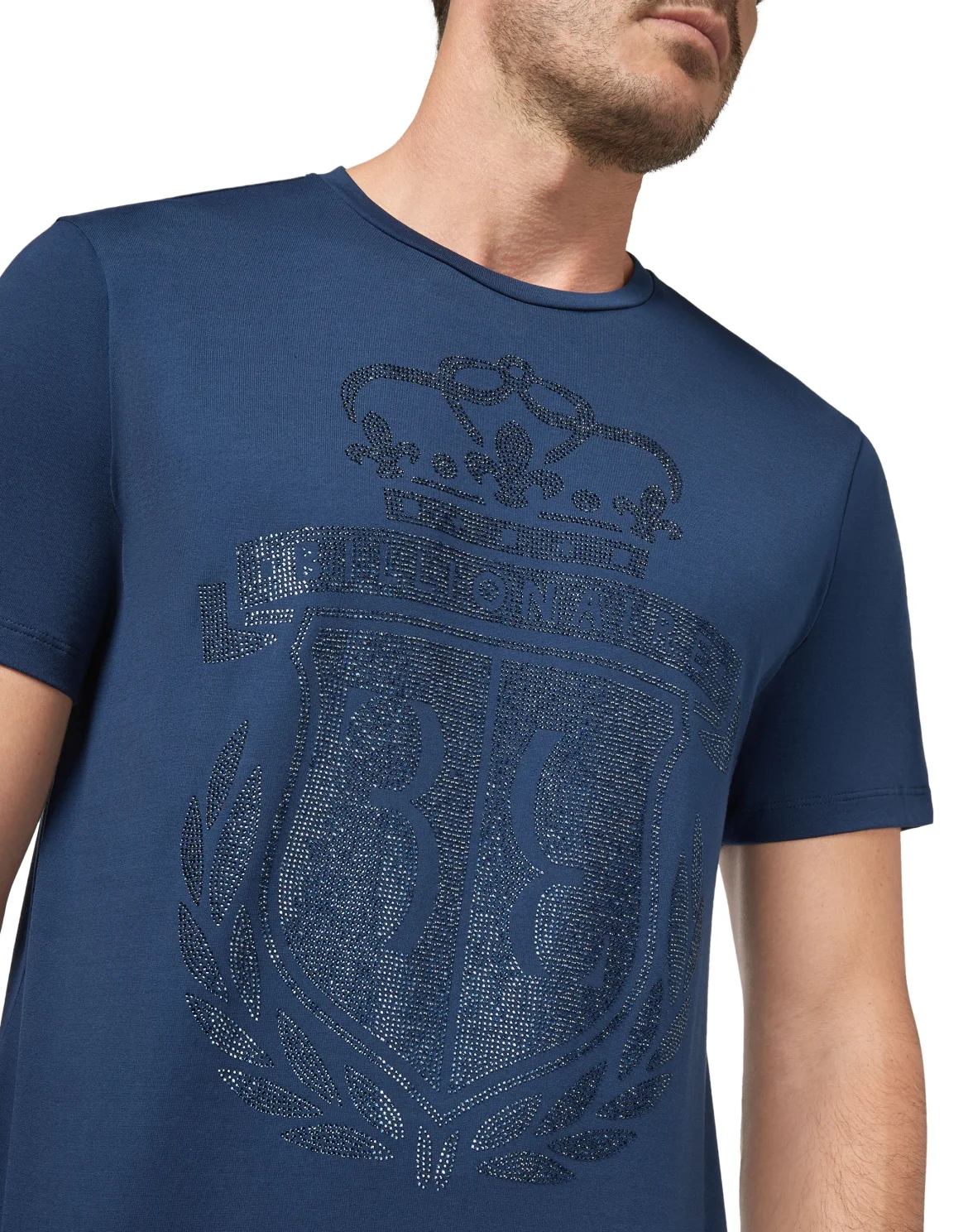 T-shirt Round Neck SS Crest, цвет: Синий