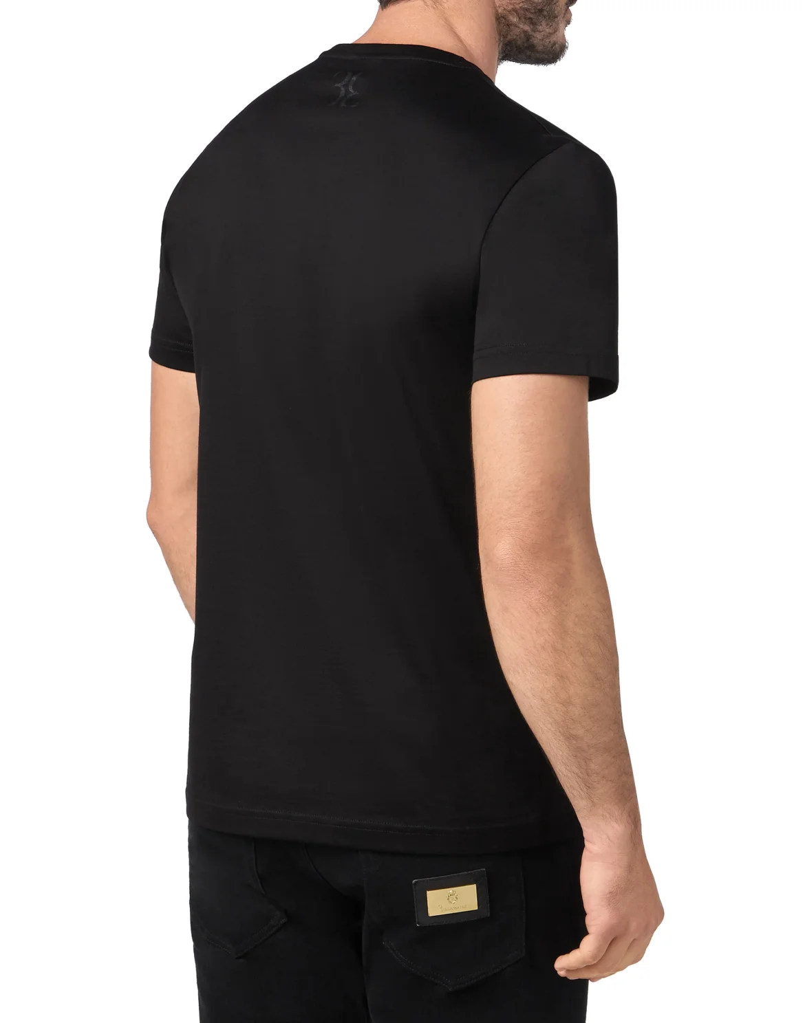 T-shirt Round Neck SS Crest, цвет: Черный
