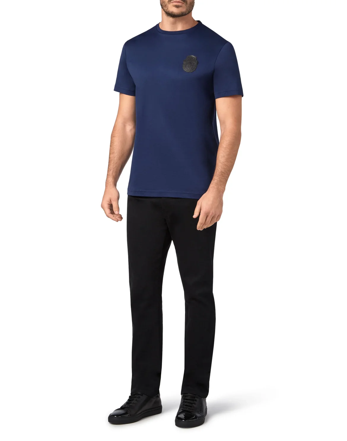 T-shirt Round Neck SS Crest, цвет: Синий